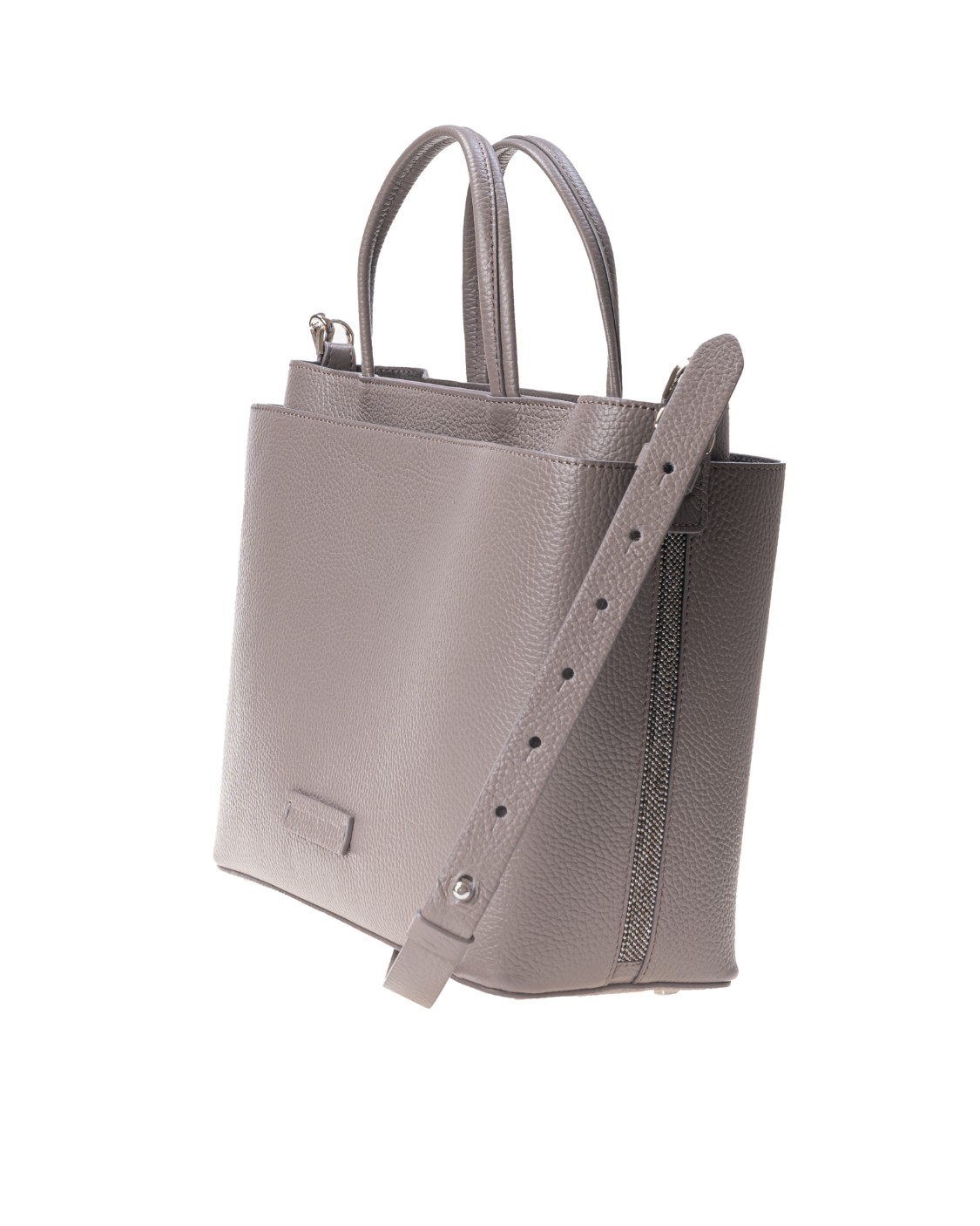 shop FABIANA FILIPPI Saldi Borsa: Fabiana Filippi Borsa Inga in pelle martellata, tortora.
Borsa a mano e a tracolla.
Dettaglio brillante sul laterale.
Tasca portaoggetti interna con zip.
Chiusura con calamita.
Dimensioni: 28 x 25 x 12.5 cm.
Composizione: 100% pelle.
Fabbricato in Italia.. BGDP04A483-X882 VR6 number 8235224